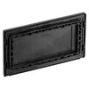 BG Evolve Matt Black Double Blank Plate PCDMB95B with 35mm Steel Back Box