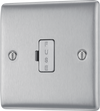 NBS54 Front - This 13A fused and unswitched connection unit from British General provides an outlet from the mains containing the fuse ideal for spur circuits and hardwired appliances.