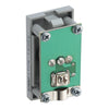 BG EMNSITVG Euro Module Co-Axial (Isolated) Connection - Grey