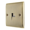 BG Nexus Antique Brass Single Slave Telephone Socket NABBTS1 with 35mm Steel Back Box