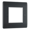 BG Part M Single HDMI Socket Graphite - White Insert