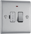 NBS52 Front - This 13A fused and switched connection unit with power indicator from British General provides an outlet from the mains containing the fuse ideal for spur circuits and hardwired appliances.