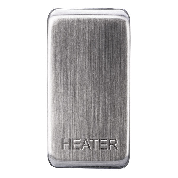 BG GRHTBS Nexus Grid Brushed Steel 'Heater' Rocker