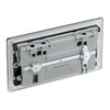BG Screwless Black Nickel 13A Double USB 22W A+C Ports FBN22UAC22B