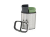 Corby Newport Dual Recycling Bin in Brushed Stainless Steel