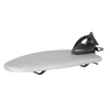 Corby Table Top Ironing Centre in Light Grey with 1200W Black Dry Iron - UK Plug