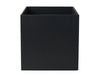 Corby Highland Rectangular Dual Recycling Bin in Black PU Leather with Plastic Inserts