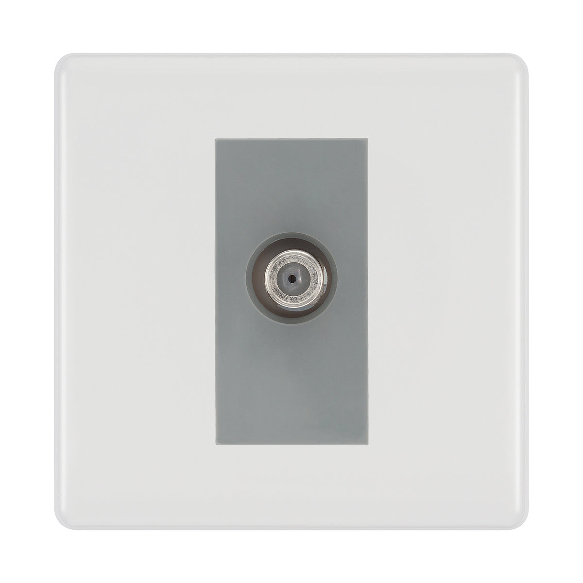 BG White Moulded Satellite Socket NWM64G– The Electrical Outlets