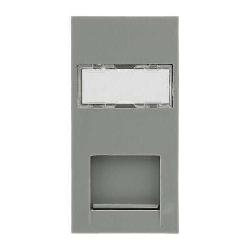 BG Nexus Grey EMRJ45C5EG CAT5E RJ45 Outlet Euro Module IDC Data Socket Ethernet