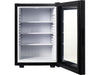 Corby Eton 40L Glass Door Minibar in Black - UK Plug