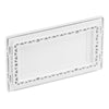 BG Evolve Pearlescent White Double Blank Plate PCDCL95W with 35mm Steel Back Box