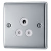 BG Nexus Metal Polished Chrome 5A Unswitched Socket NPC29W