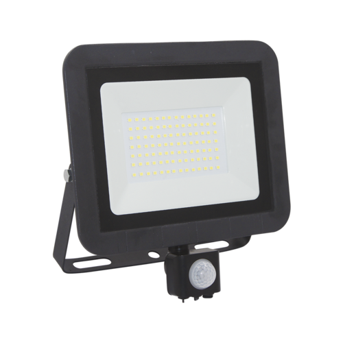 Emco LSF50P 50W IP65 PIR Sensor Slimline Outdoor LED Floodlight