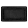 BG Evolve Black Chrome Double Blank Plate PCDBC95B with 35mm Steel Back Box