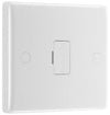 BG 855 Moulded Round Edge | White | 13A Flex Outlet Unswitched Fused Connection Unit