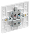 BG 830 Moulded Round Edge | White | 1 Gang 20A 2 Pole Switch