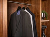 Corby Clifford Hooked Suit Hanger in Black