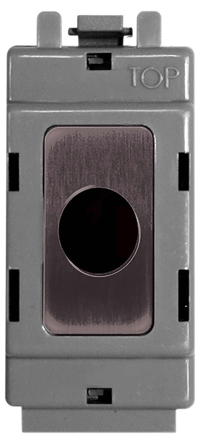 BG Nexus GBNFLEX Grid Black Nickel Flex Outlet Module