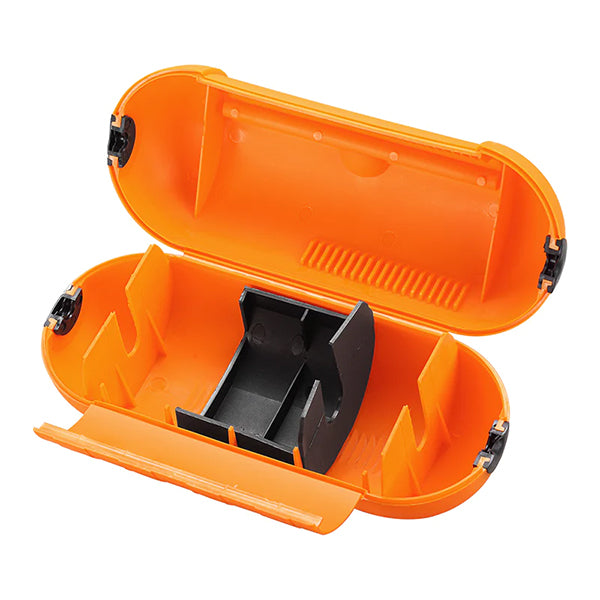 Masterplug SPTO Orange Splashproof Plug and One Gang Socket Cover