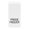 BG Evolve Pearlescent White Custom Appliance Grid Switch 4 Gang Screwless