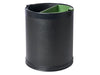 Corby Highland 9L Double Layer Bin in Black PU Leather