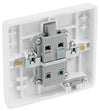 BG 832WH Moulded Round Edge | 20A DP Switch Flex Outlet 'Water Heater' Switch