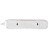 Masterplug BFG5N-MP 4 Gang 13 Amp Extension Lead White 5m