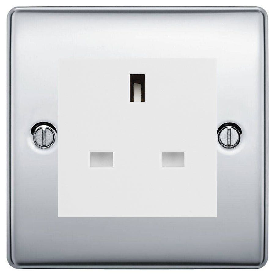 BG Nexus Polished Chrome 13A Unswitched Socket NPCUSSW