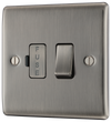  NBI50 Front - This switched and fused 13A connection unit from British General provides an outlet from the mains containing the fuse and is ideal for spur circuits and hardwired appliances.