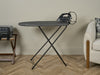 Corby Berkshire Ironing Centre in Dark Grey with Sherwood 2000W Steam Iron - UK Plug
