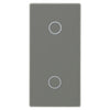 BG EMTDMG Master Touch LED Dimmer Trailing Edge Euro Module Grey Insert