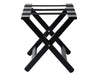 Corby Buxton Luggage Rack in Black BUSA Bamboo