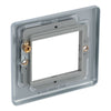 BG Metal Clad Single HDMI Socket - White Insert