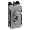 BG RPCDBFLEX Evolve Grid Black 10mm Flex Outlet Module
