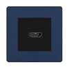BG Evolve Matt Blue PCDDBHDMI1B 1 Gang Single HDMI Socket