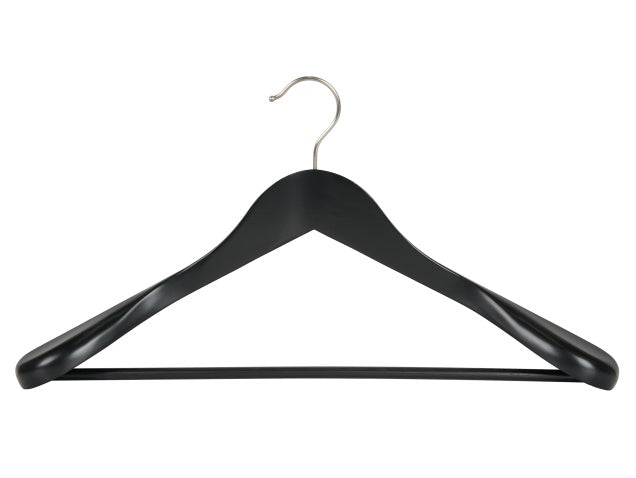 Corby Clifford Hooked Suit Hanger in Black
