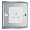 BG Nexus Metal Polished Chrome 2A Unswitched Socket NPC28W