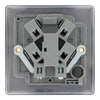 BG Nexus Antique Brass 13A Unswitched Fused Connection Unit NAB54 with 35mm Steel Back Box