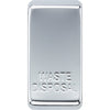 BG RRWDISPC Nexus Grid Polished Chrome 'WASTE DISPOSAL' Rocker