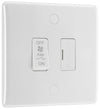 BG 815F Moulded Round Edge | White | 10A Triple Pole Fused Fan Isolator Switch