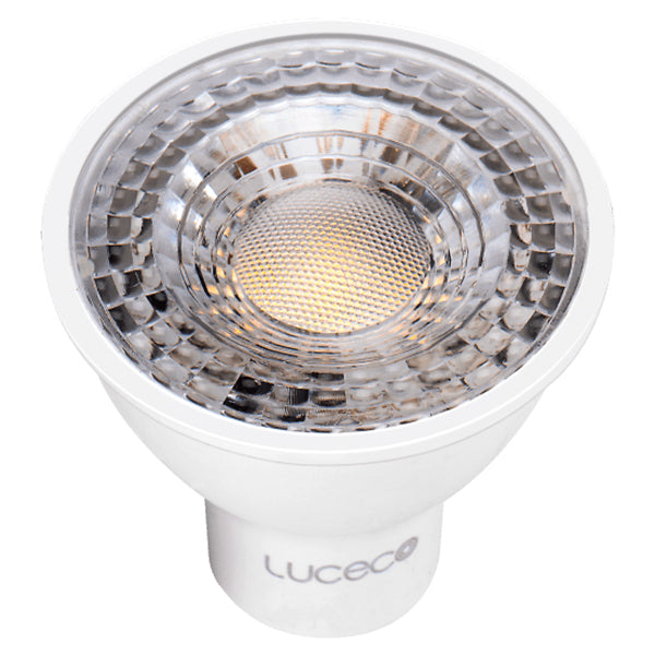 LUCECO LGDW5W50P 5W 2700K LED GU10 Warm White Dimmable Lamp (10 Pack)