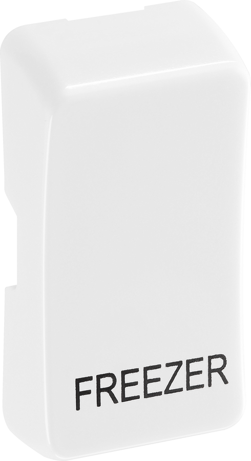 BG RRFZPCDW Evolve Grid White 'FREEZER' Rocker