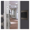 BG Nexus Screwless Black Nickel Hotel Key Card Switch FBNKYCSB