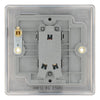 BG Nexus Antique Brass 20A 16AX 2 Way Single Light Switch NAB12 with 35mm Steel Back Box