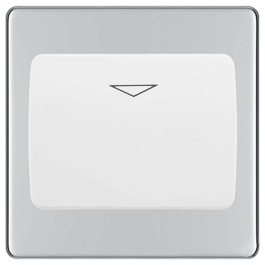 BG Screwless Polished Chrome Key Card Switch FPCKYCSW