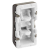 BG RRDWBN Black Nickel 20 Amp Double Pole Appliance Grid Switch Labelled Dish Washer