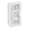BG Evolve White RRLTPCDW 2 Way Single Pole Grid Light Switch Labelled Lights