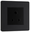 BG Evolve Matt Black 5A Unswitched Socket PCDMB5AUSSB