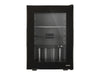 Corby Eton 40L Glass Minibar in Black with Black interior - UK Plug