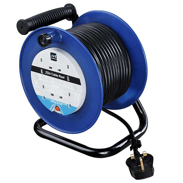 Masterplug LDCC2513/4BL 4 Gang 13A Open Cassette Reel 25 ...– The ...